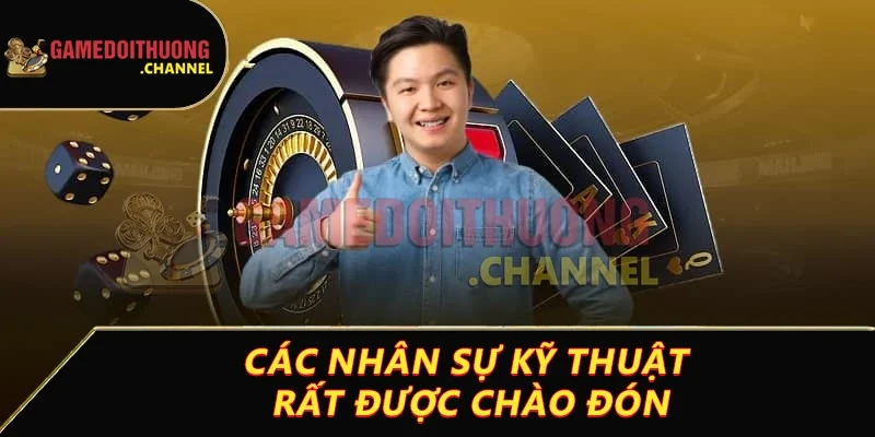 Tuyển dụng game bài đổi thưởng: Cơ hội nghề nghiệp hấp dẫn 1 Các nhân sự kỹ thuật rất được chào đón